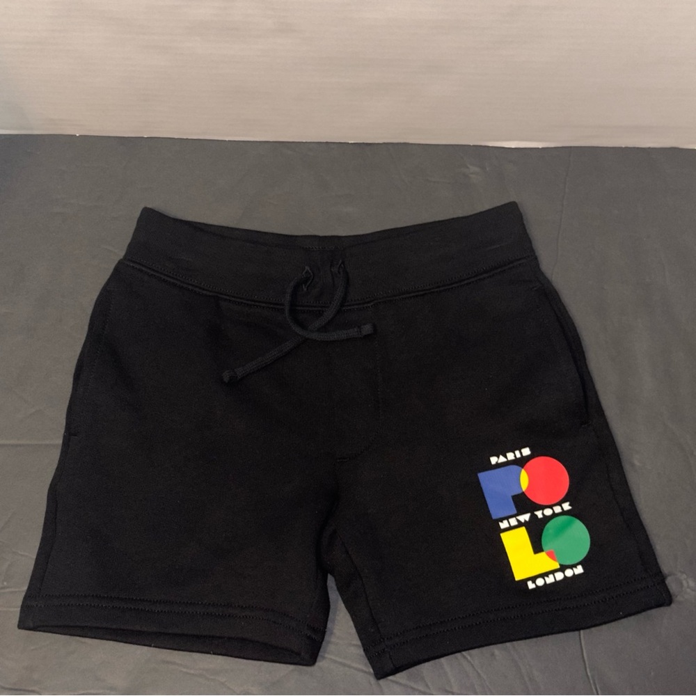 Polo|Ralph Lauren | Paris New York London|Logo| Bermuda shorts